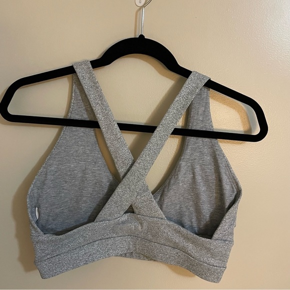 Women's Echt Wild Sports Bra Grey Size L - Picture 4 of 9